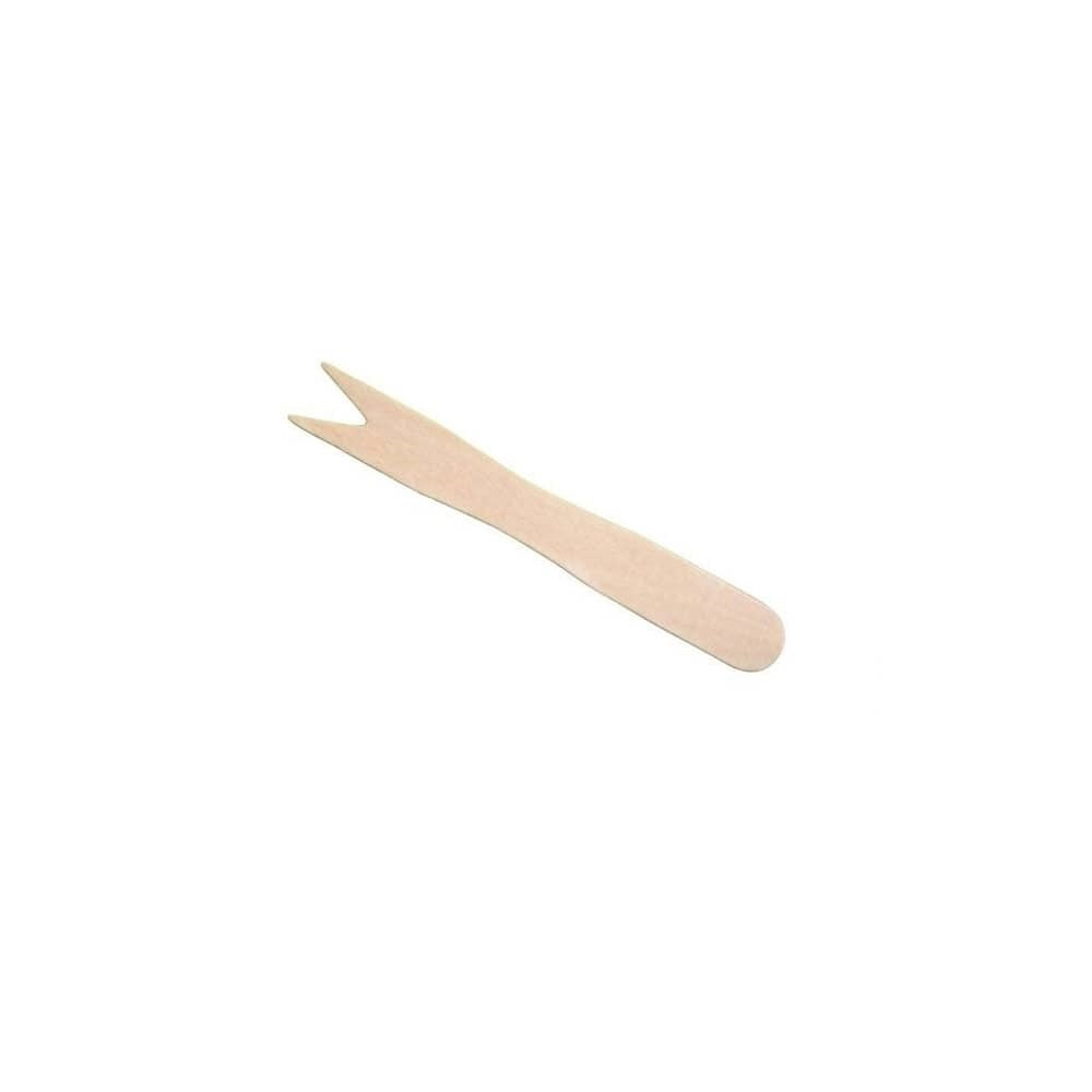 1000 Stück Pommestüten (Spitztüten Braun) + Holzgabeln + Abfüllschaufel – BIO, Made In Germany